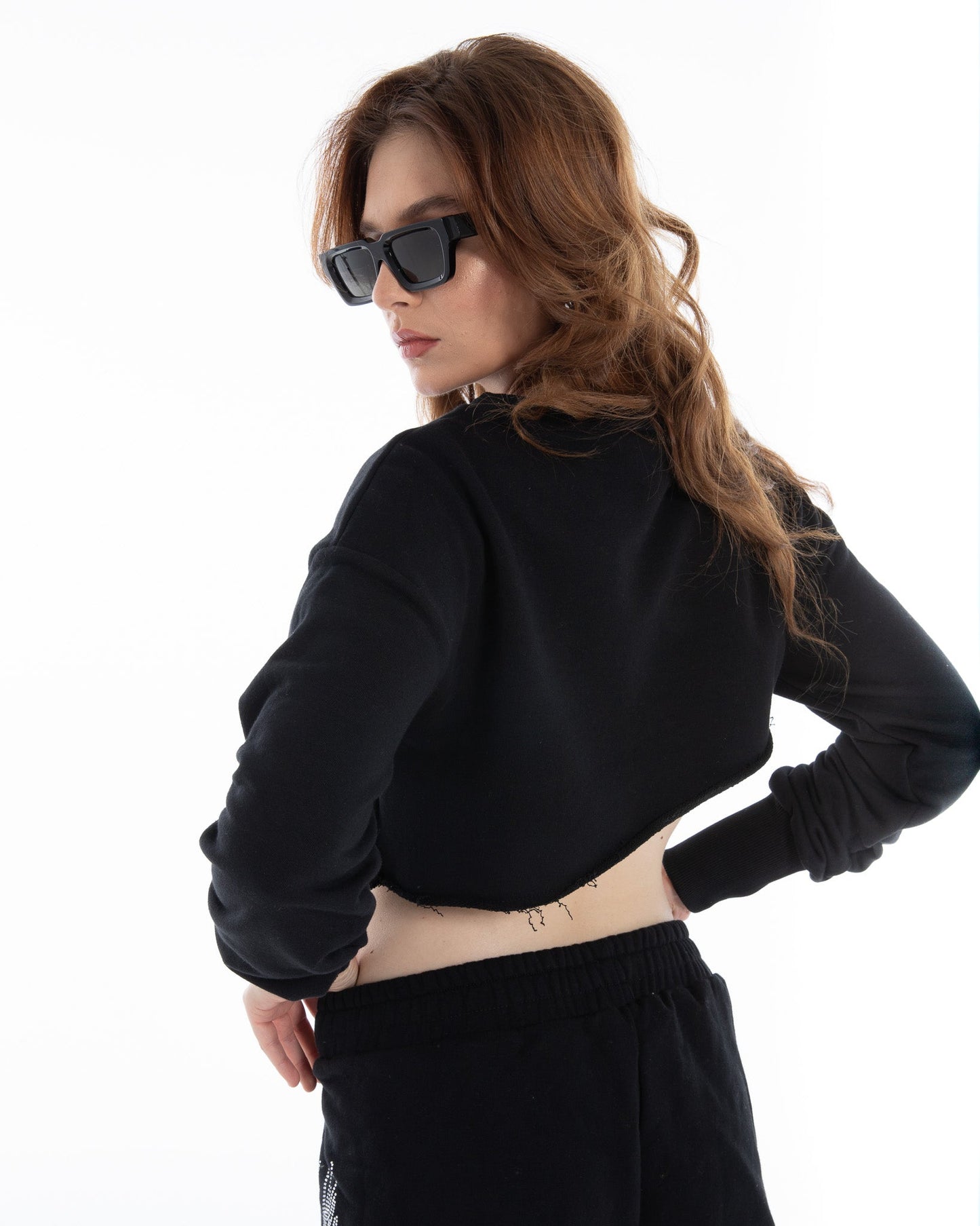 Cropped Sweat and Short Set - Flashmob Nation