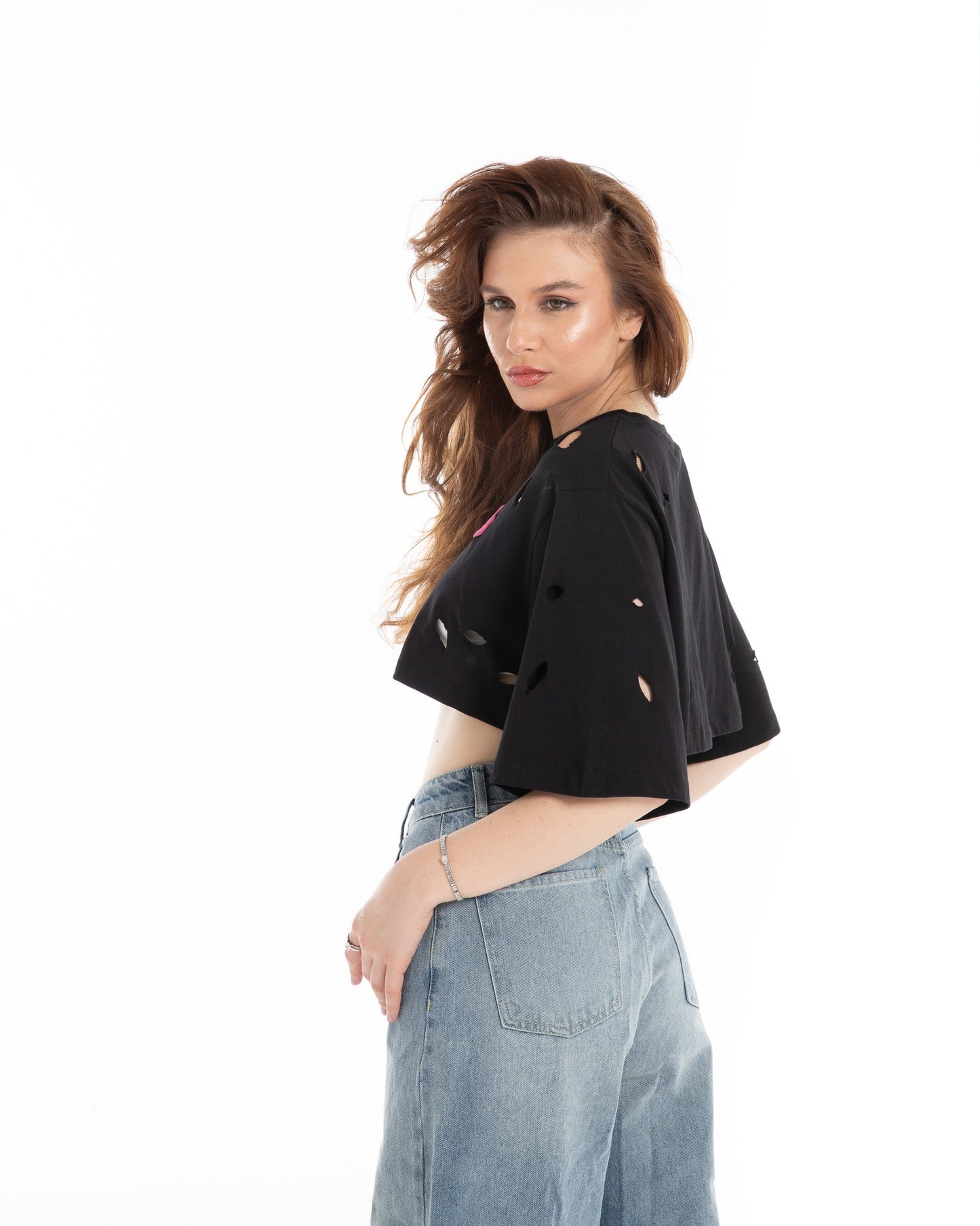 Cropped Torn Tank - Flashmob Nation