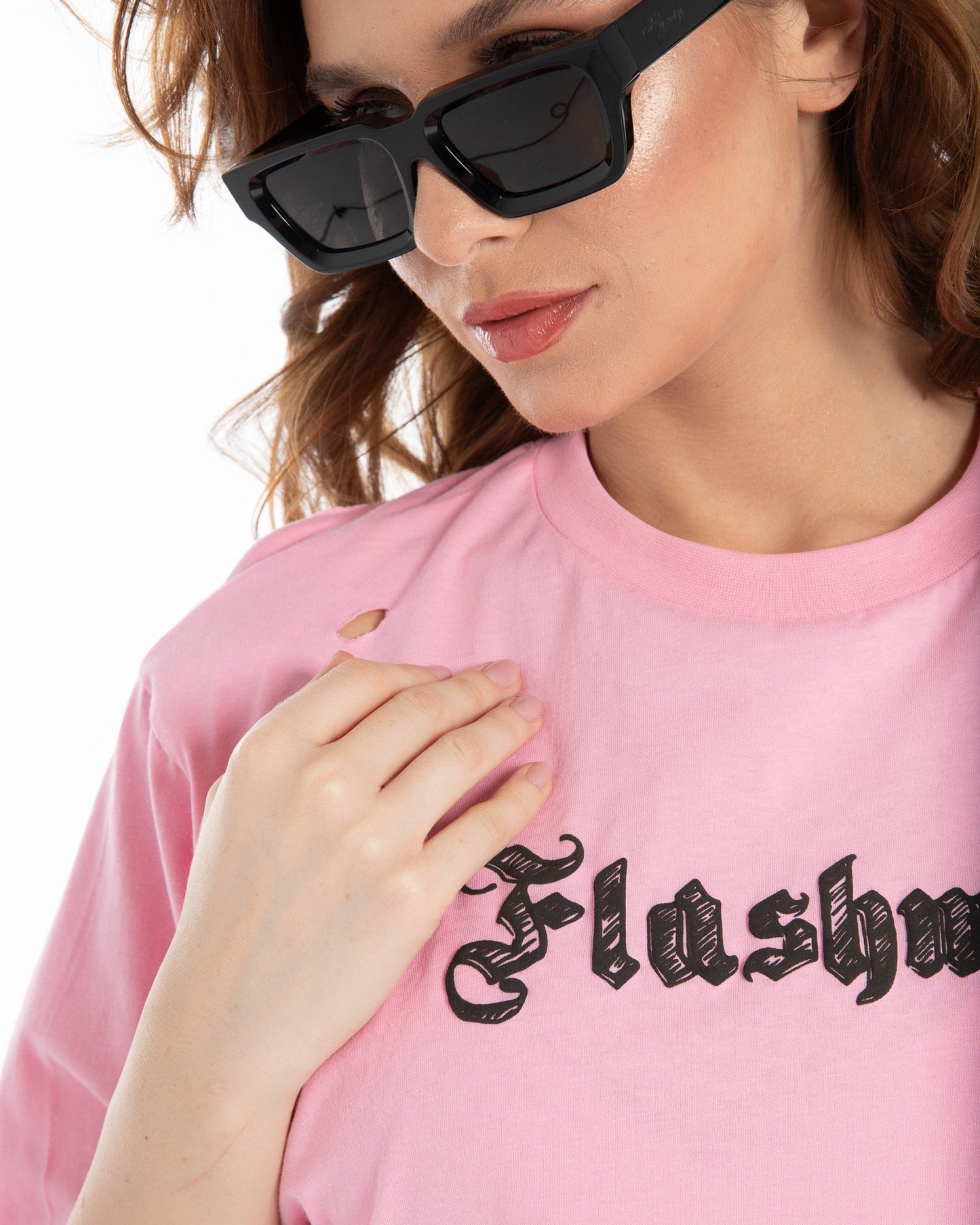 Cropped Torn Tank - Flashmob Nation