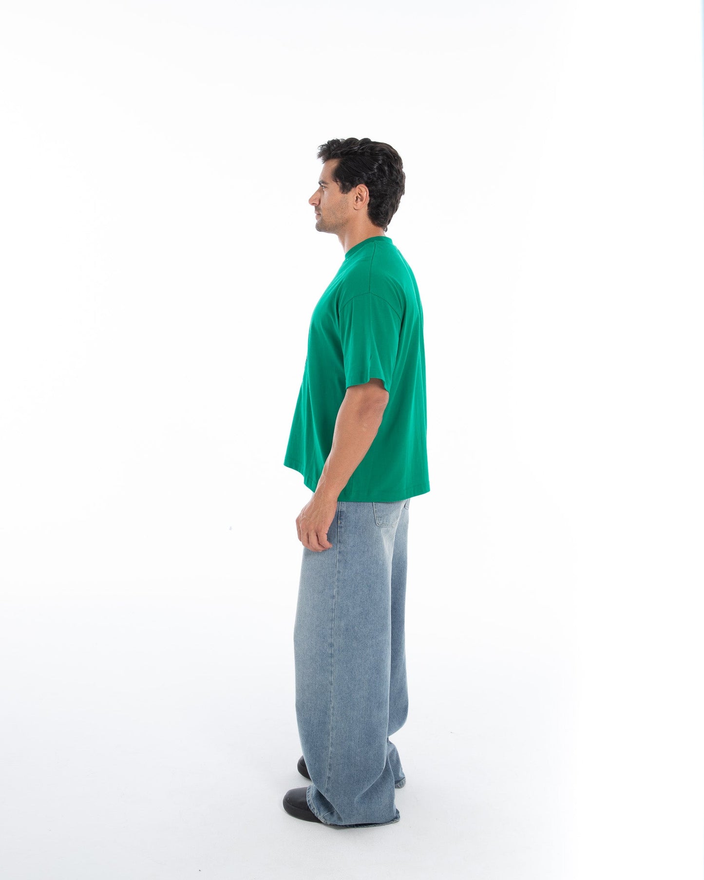 Embroidered Oversized T-Shirt - Flashmob Nation