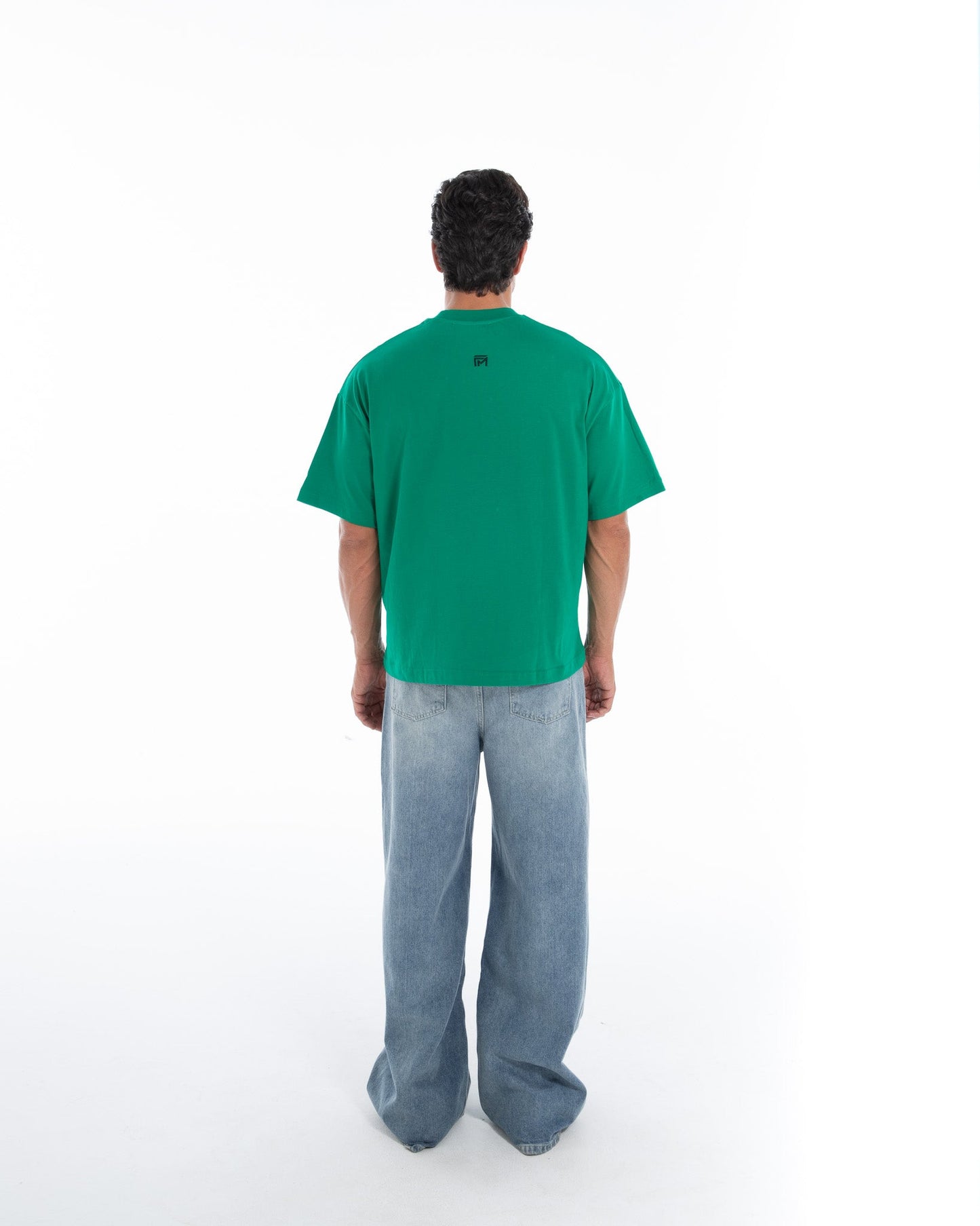 Embroidered Oversized T-Shirt - Flashmob Nation