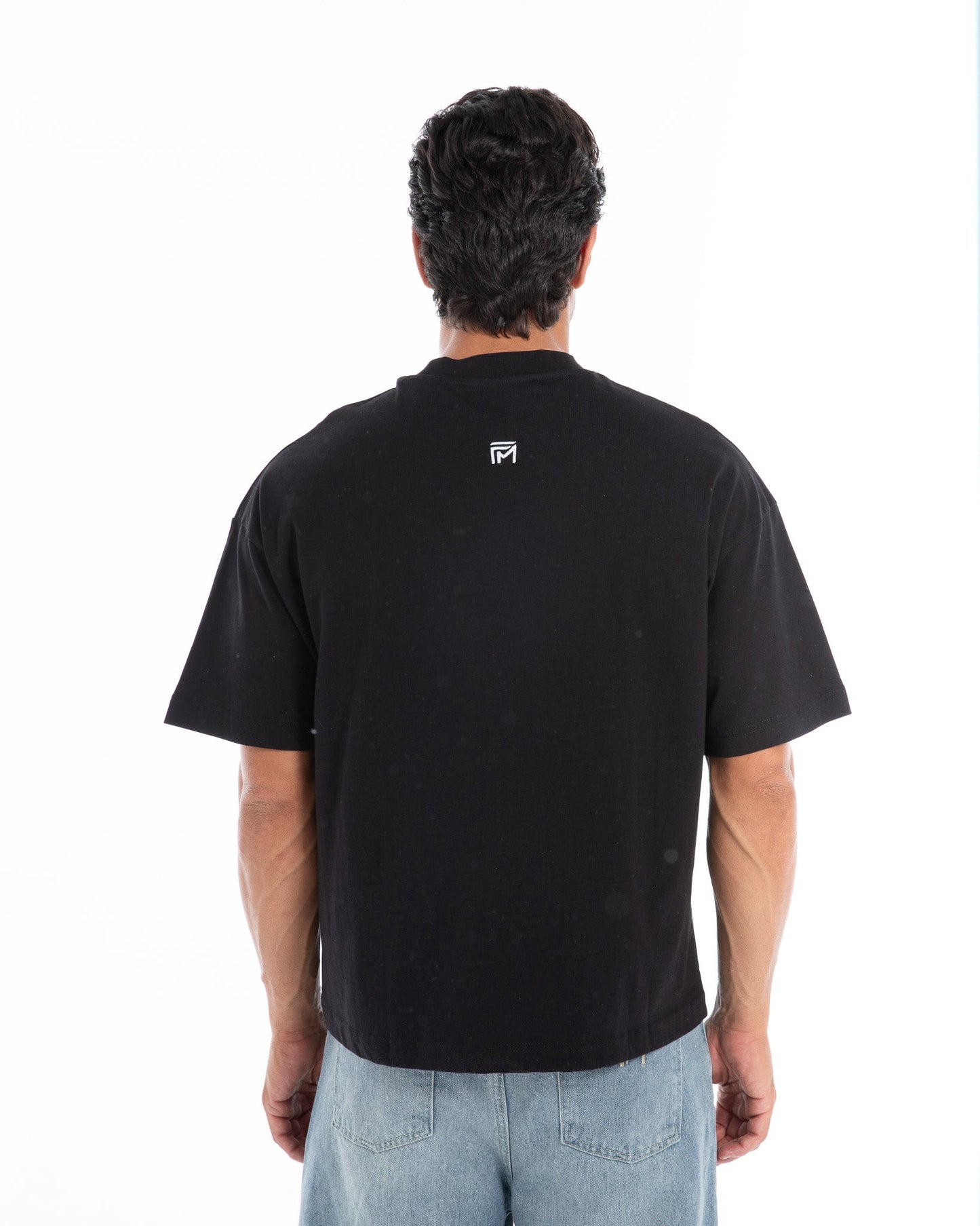 Embroidered Oversized T-Shirt - Flashmob Nation