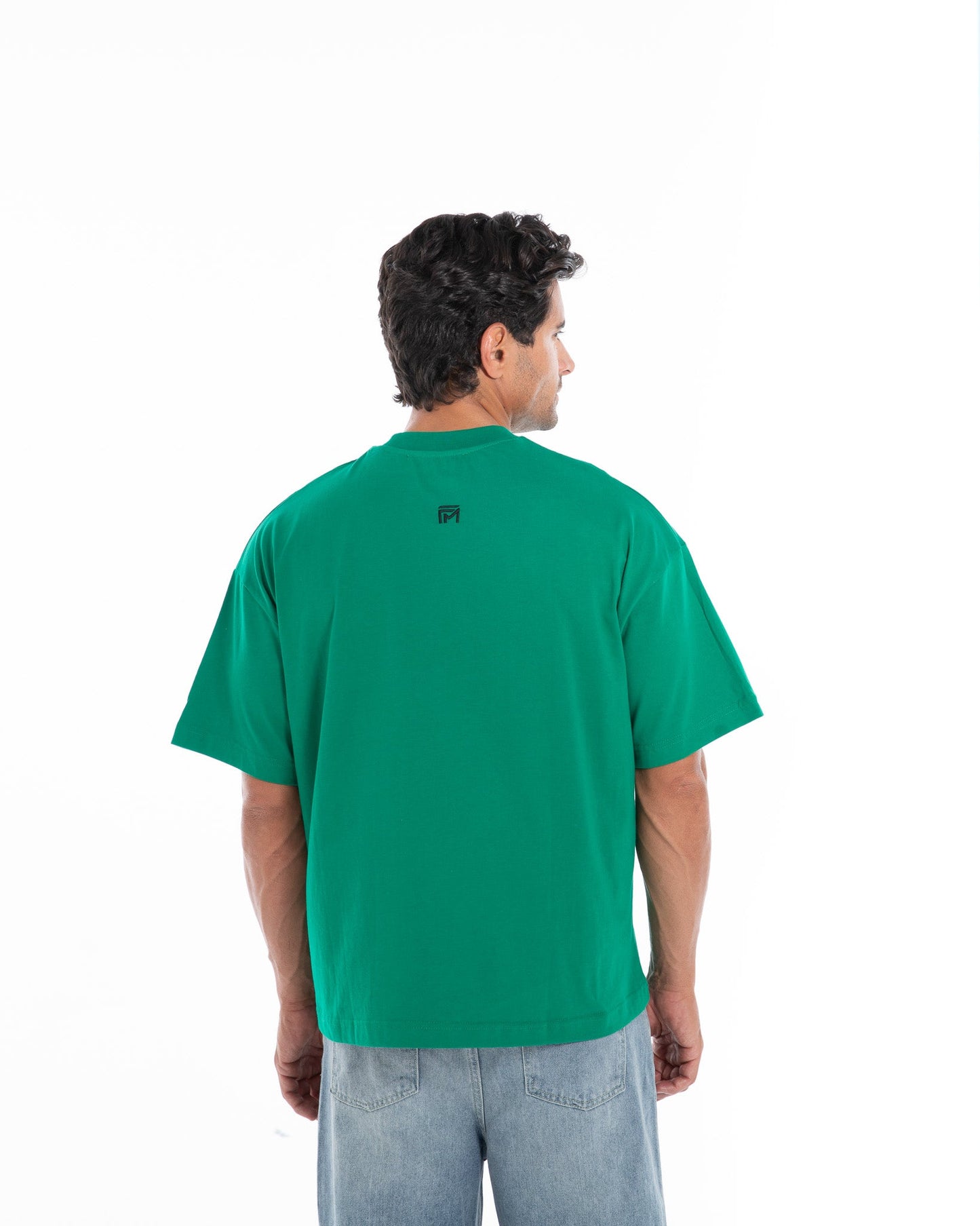 Embroidered Oversized T-Shirt - Flashmob Nation