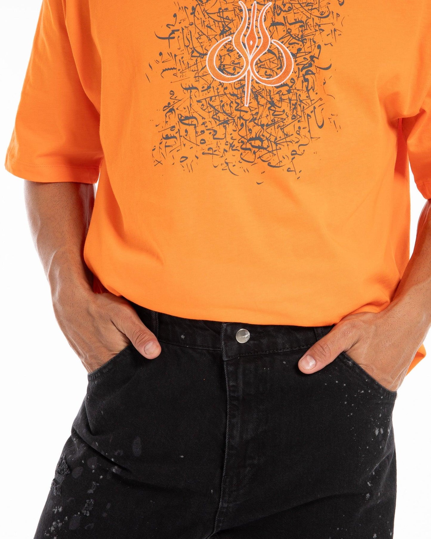 Jeans with Chain Details - Flashmob Nation