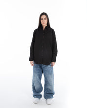 Women’s Oversized Printed Shirt – Flashmob Nation - Flashmob Nation