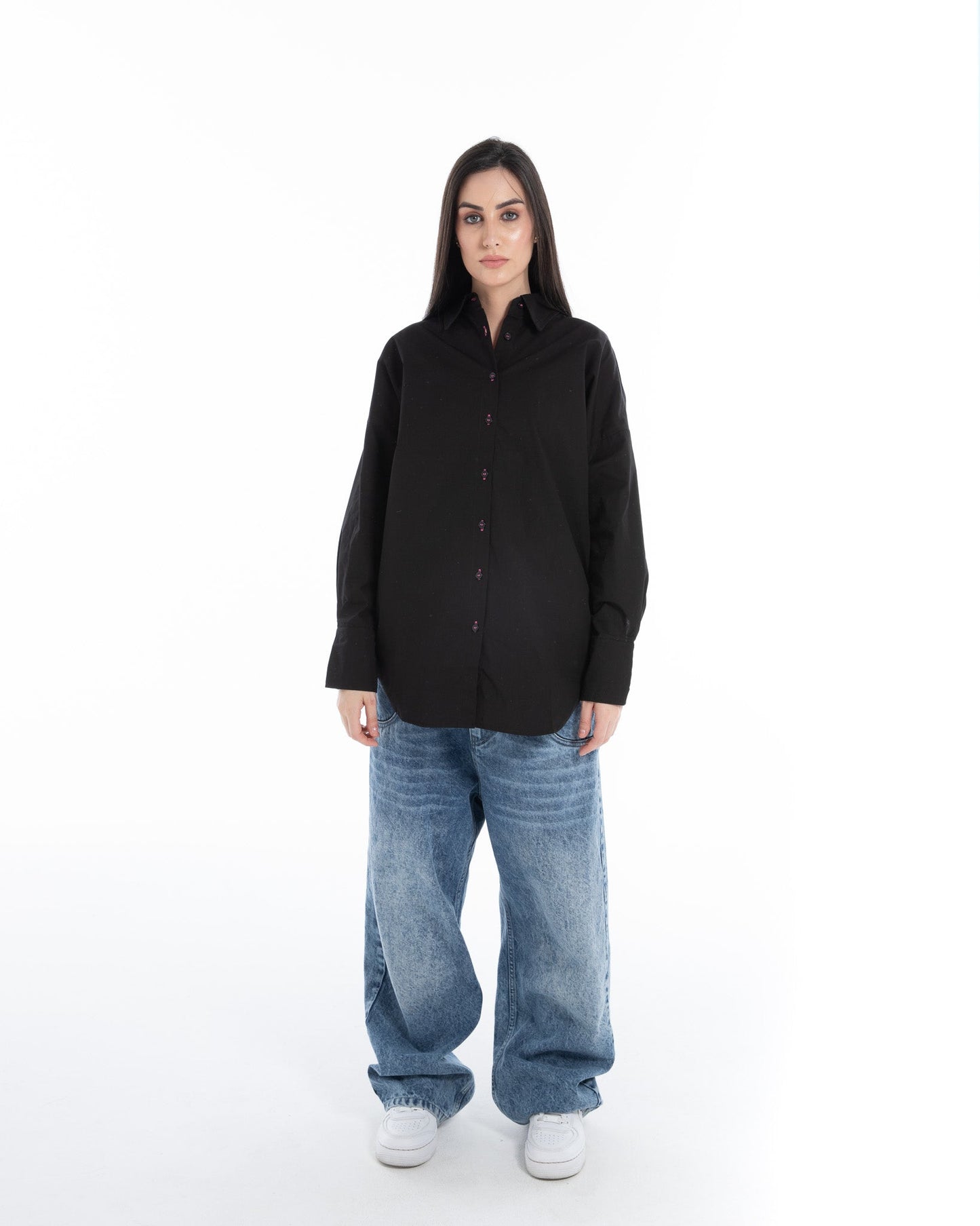 Oversized Printed Shirt - Flashmob Nation