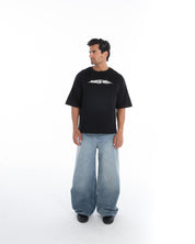 Bold Vibe Oversized Graphic Tee - Flashmob Nation