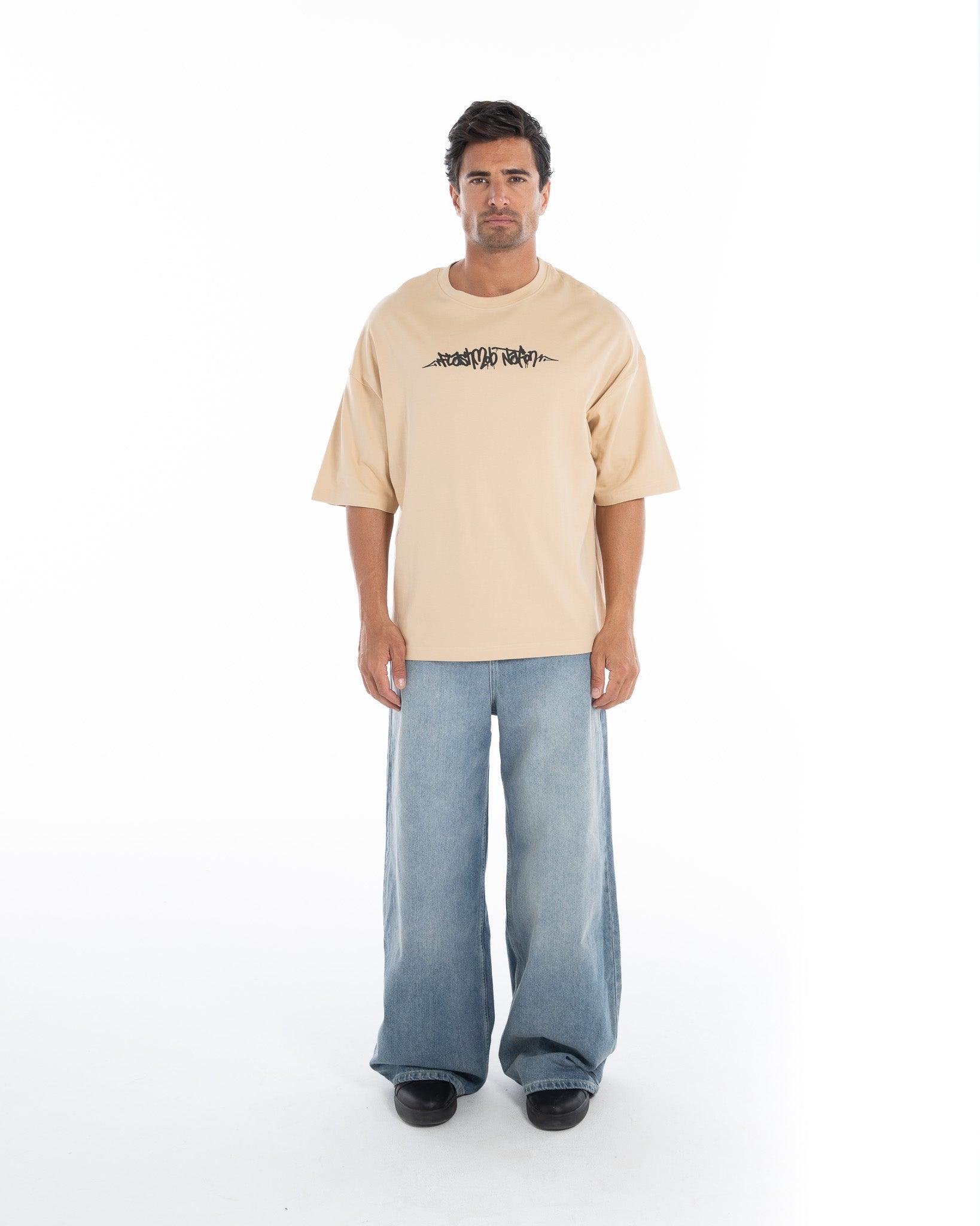 Bold Vibe Oversized Graphic Tee - Flashmob Nation