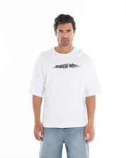 Bold Vibe Oversized Graphic Tee - Flashmob Nation