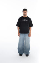Bold Vibe Oversized Graphic Tee - Flashmob Nation
