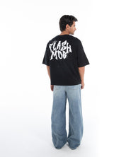 Bold Vibe Oversized Graphic Tee - Flashmob Nation