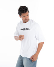Bold Vibe Oversized Graphic Tee - Flashmob Nation