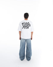 Bold Vibe Oversized Graphic Tee - Flashmob Nation