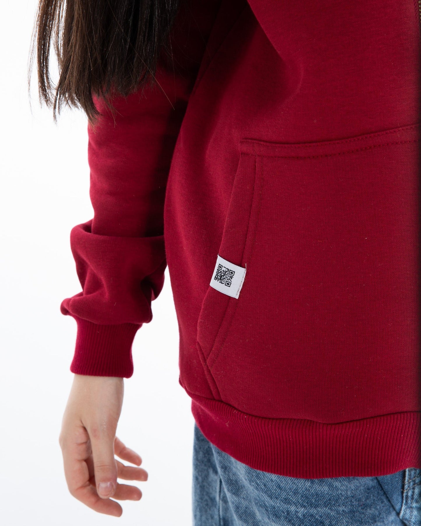 Oversized Zippered Sweatshirt - Flashmob Nation
