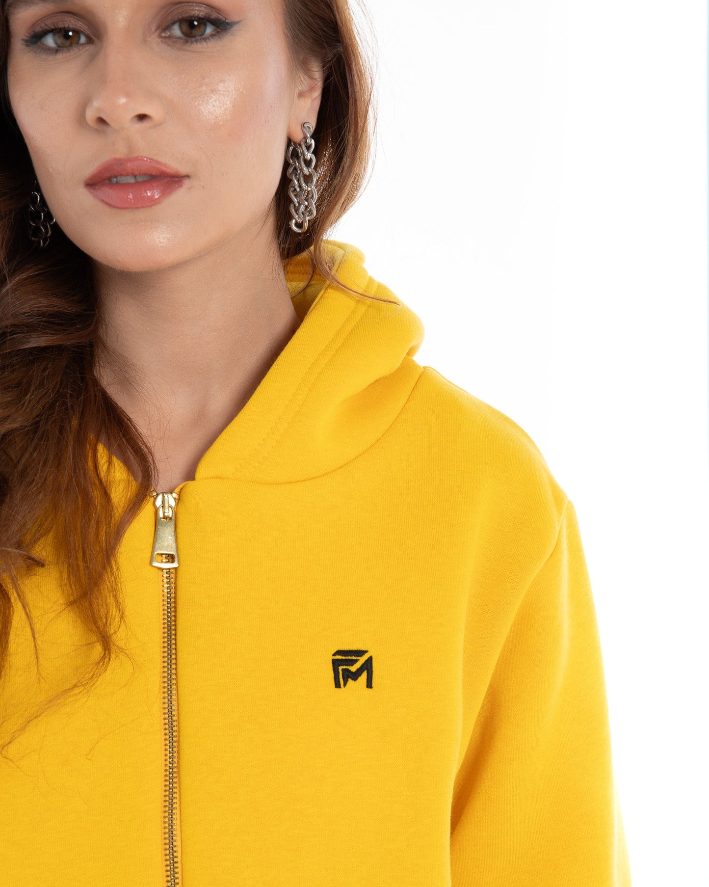 Oversized Zippered Sweatshirt - Flashmob Nation