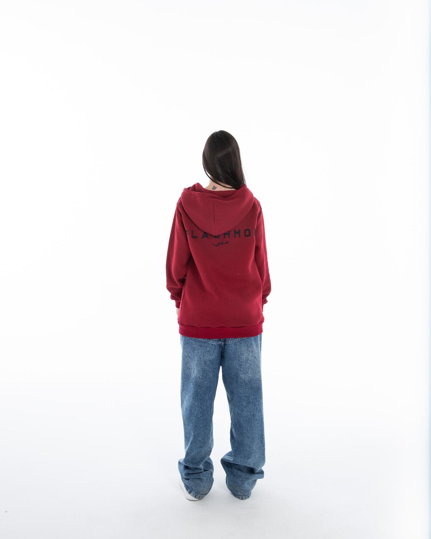 Oversized Zippered Sweatshirt - Flashmob Nation