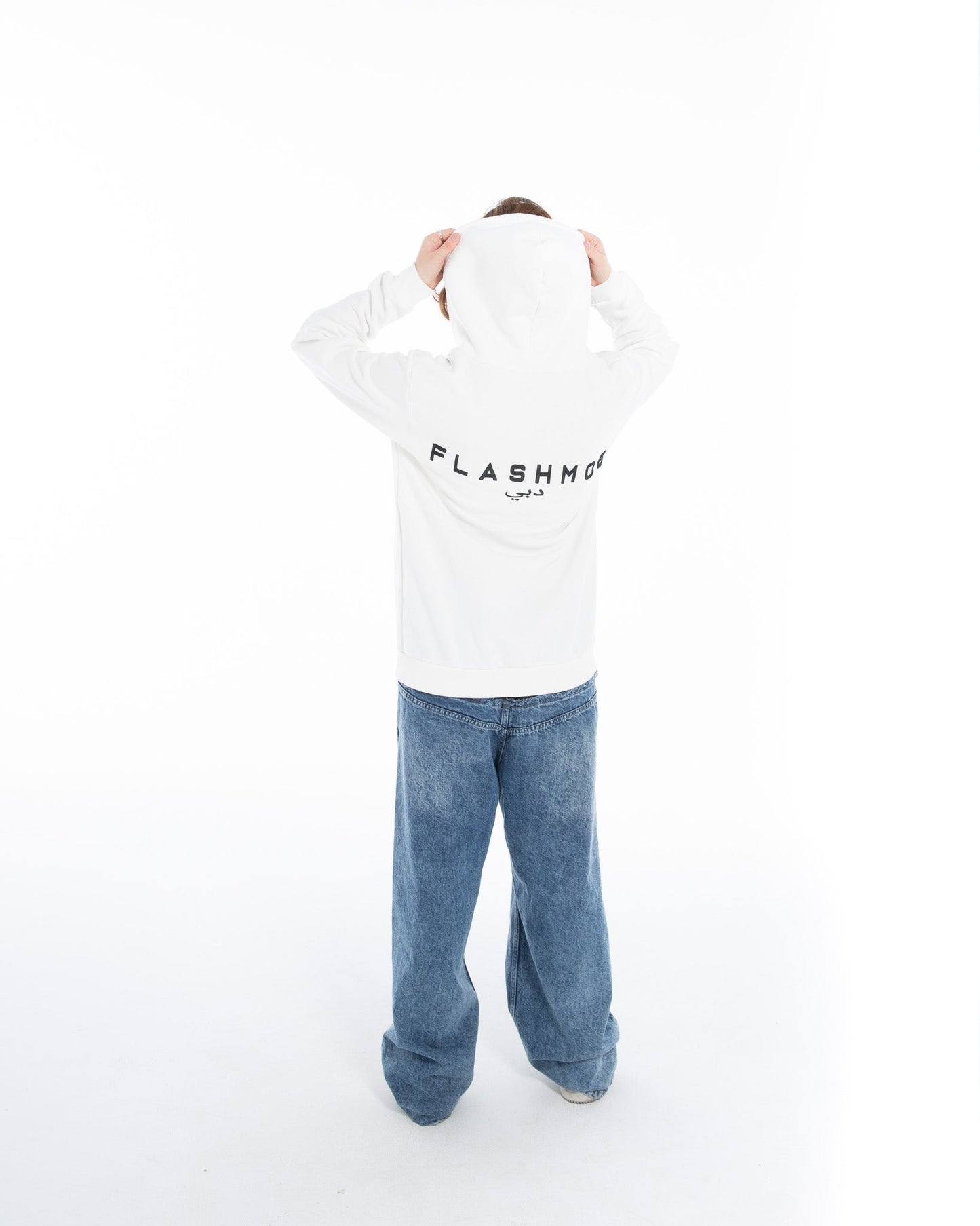 Oversized Zippered Sweatshirt - Flashmob Nation