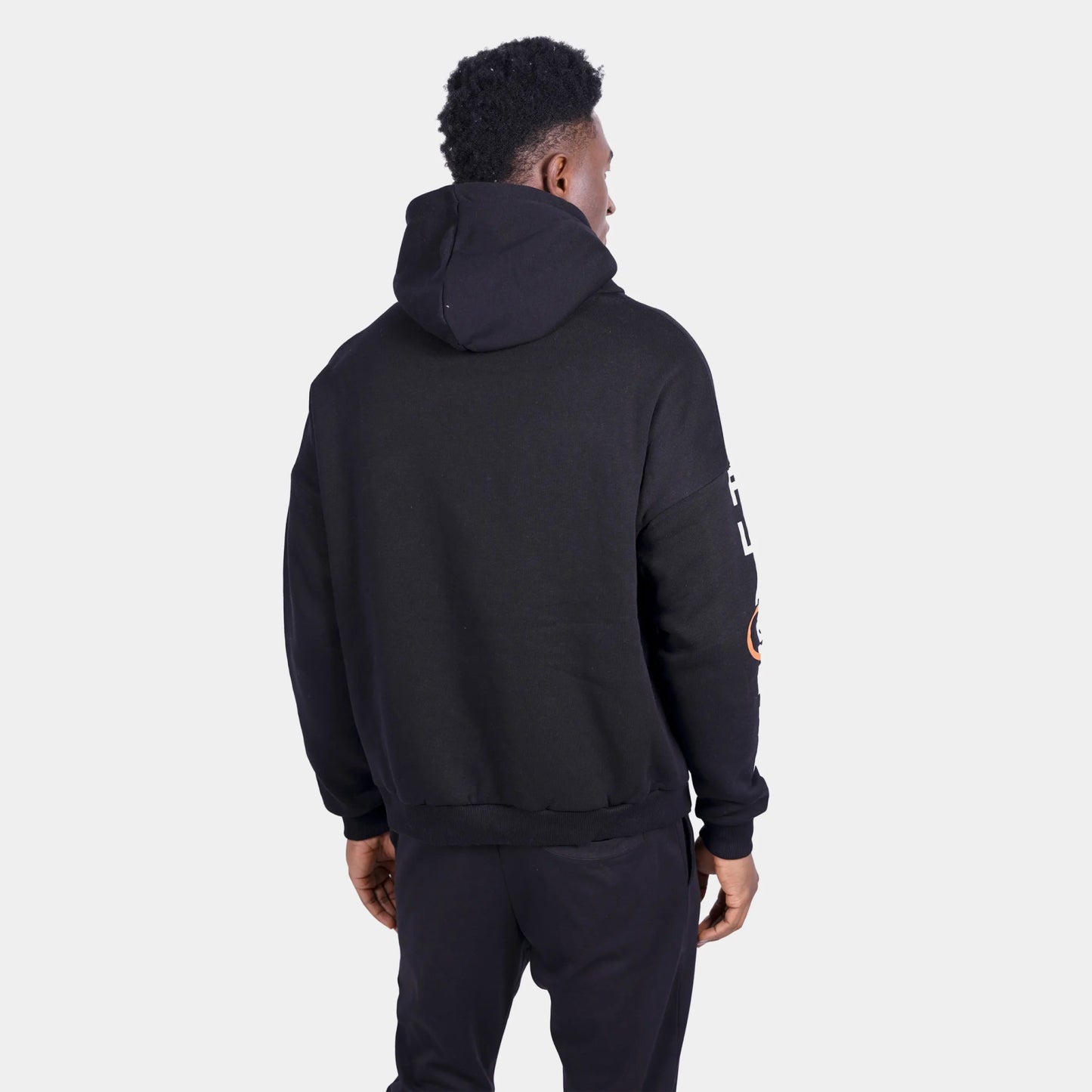 Relaxed Fit Cotton Fleece Hoodie - Flashmob Nation