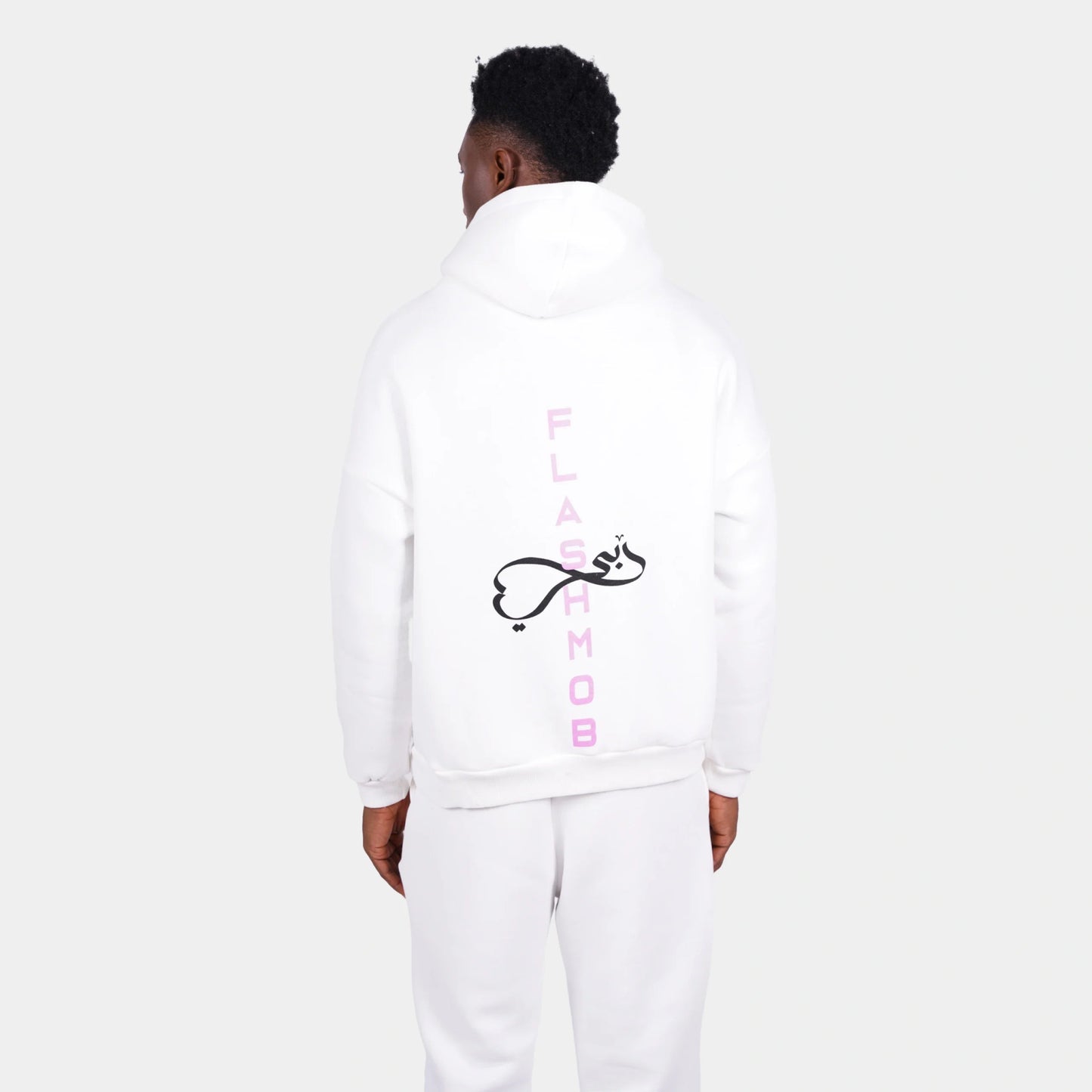 Relaxed Fit Cotton Fleece Hoodie - Flashmob Nation