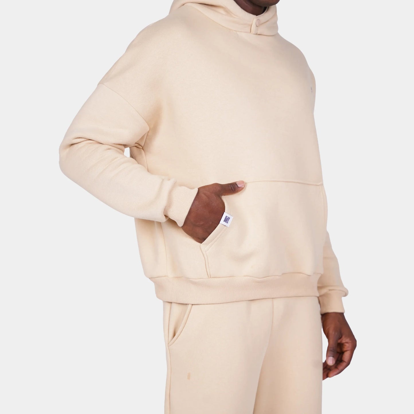 Relaxed Fit Cotton Fleece Hoodie - Flashmob Nation