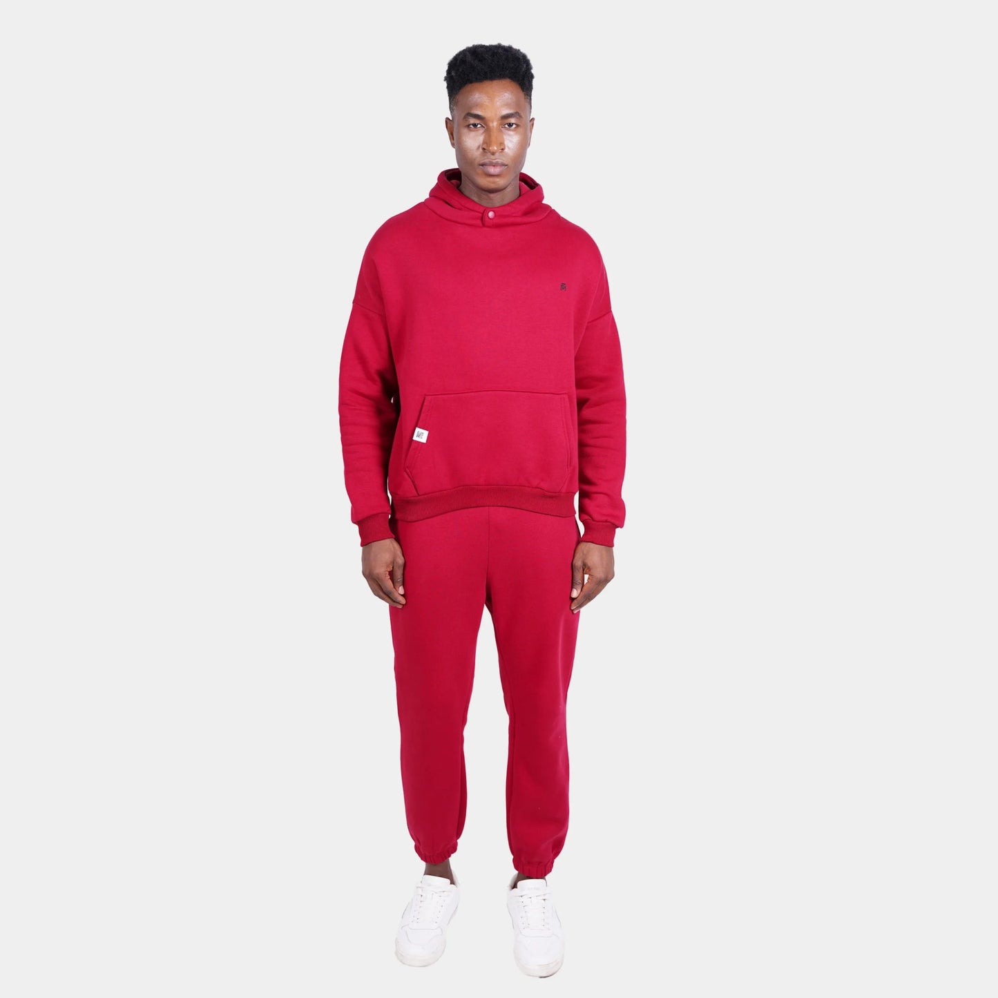 Relaxed Fit Cotton Fleece Hoodie - Flashmob Nation
