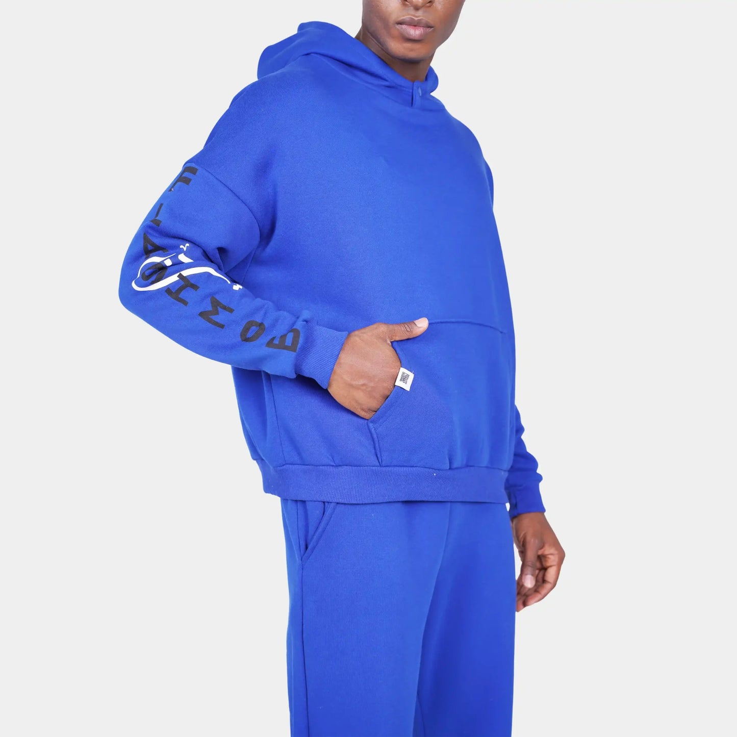 Relaxed Fit Cotton Fleece Hoodie - Flashmob Nation
