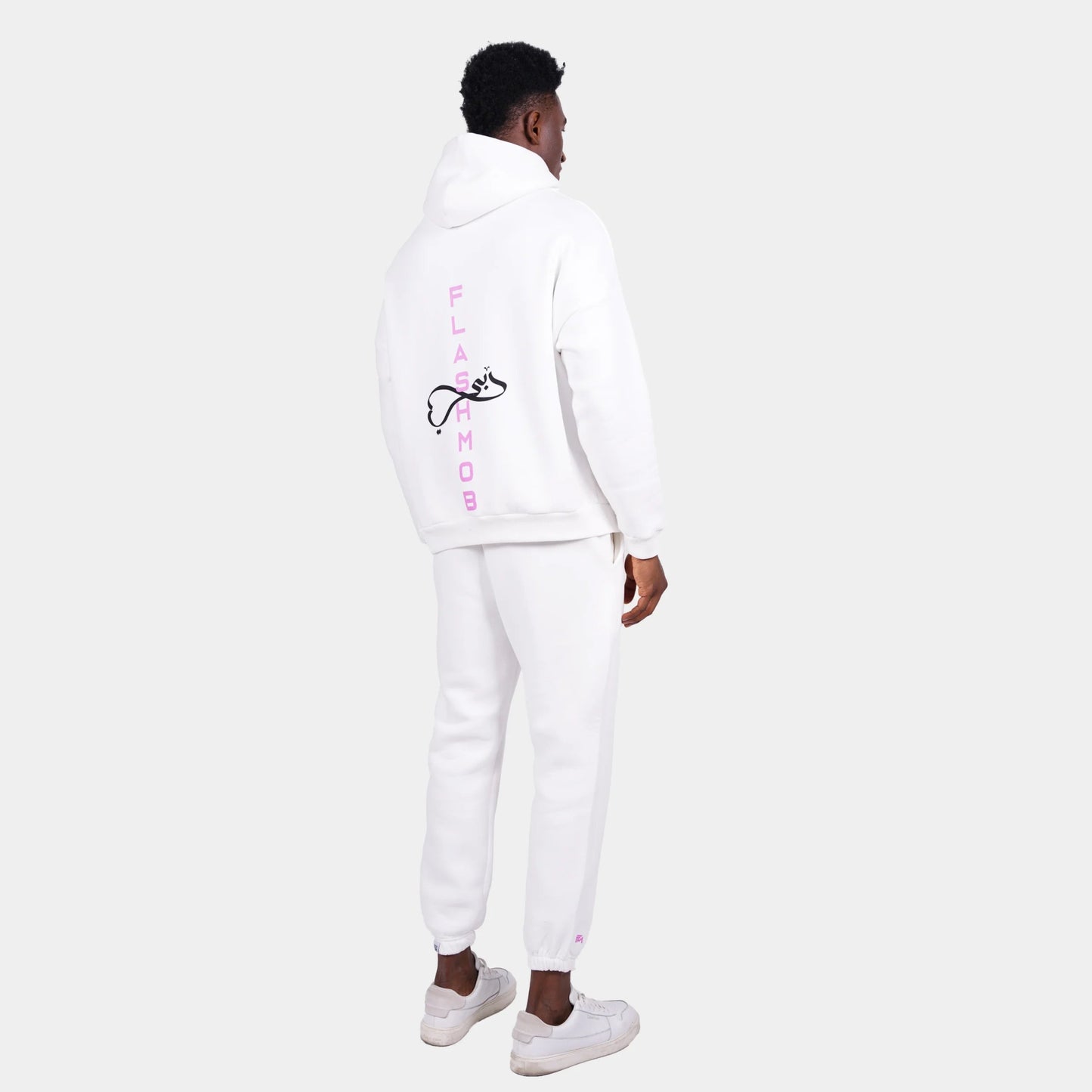 Relaxed Fit Cotton Fleece Hoodie - Flashmob Nation