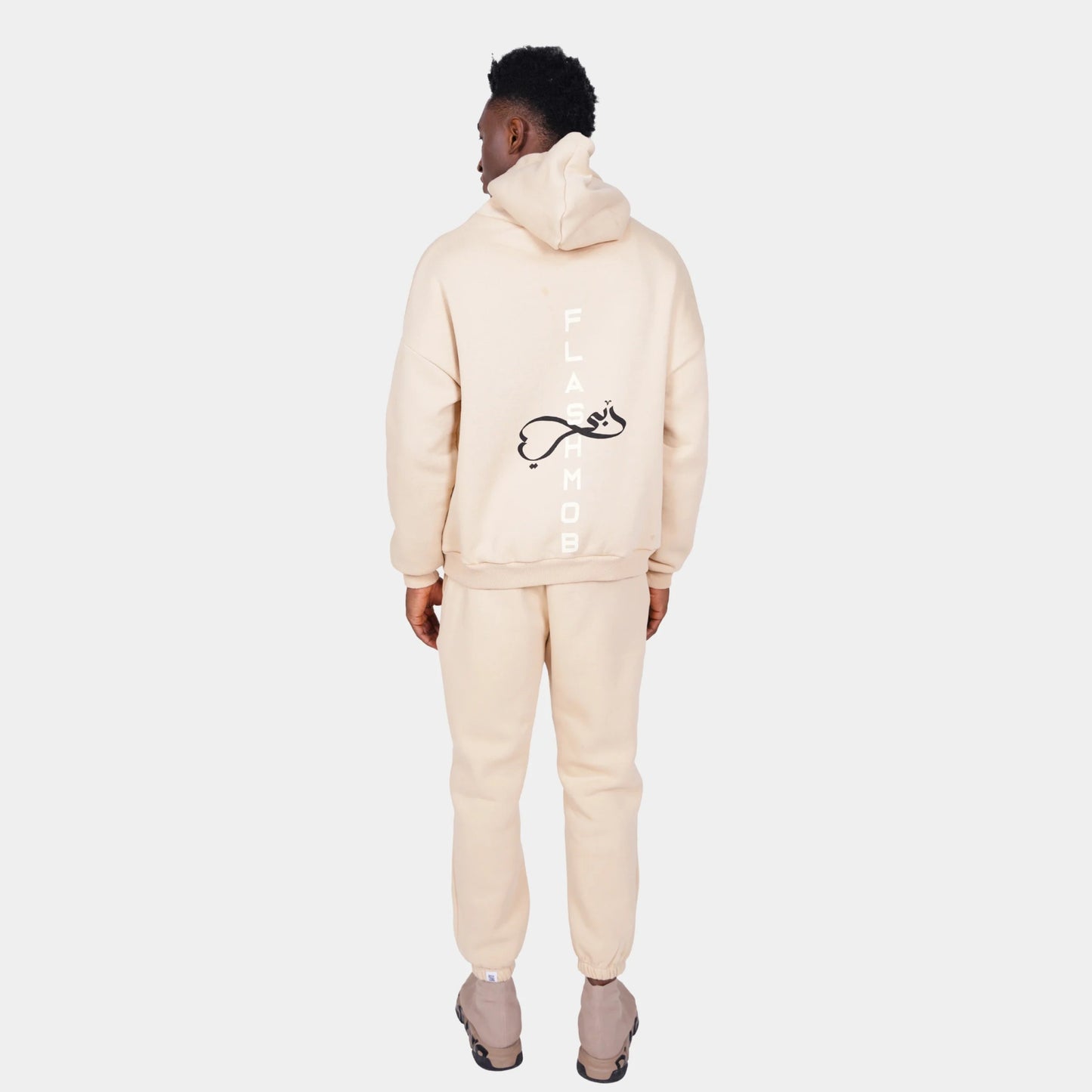 Relaxed Fit Cotton Fleece Hoodie - Flashmob Nation