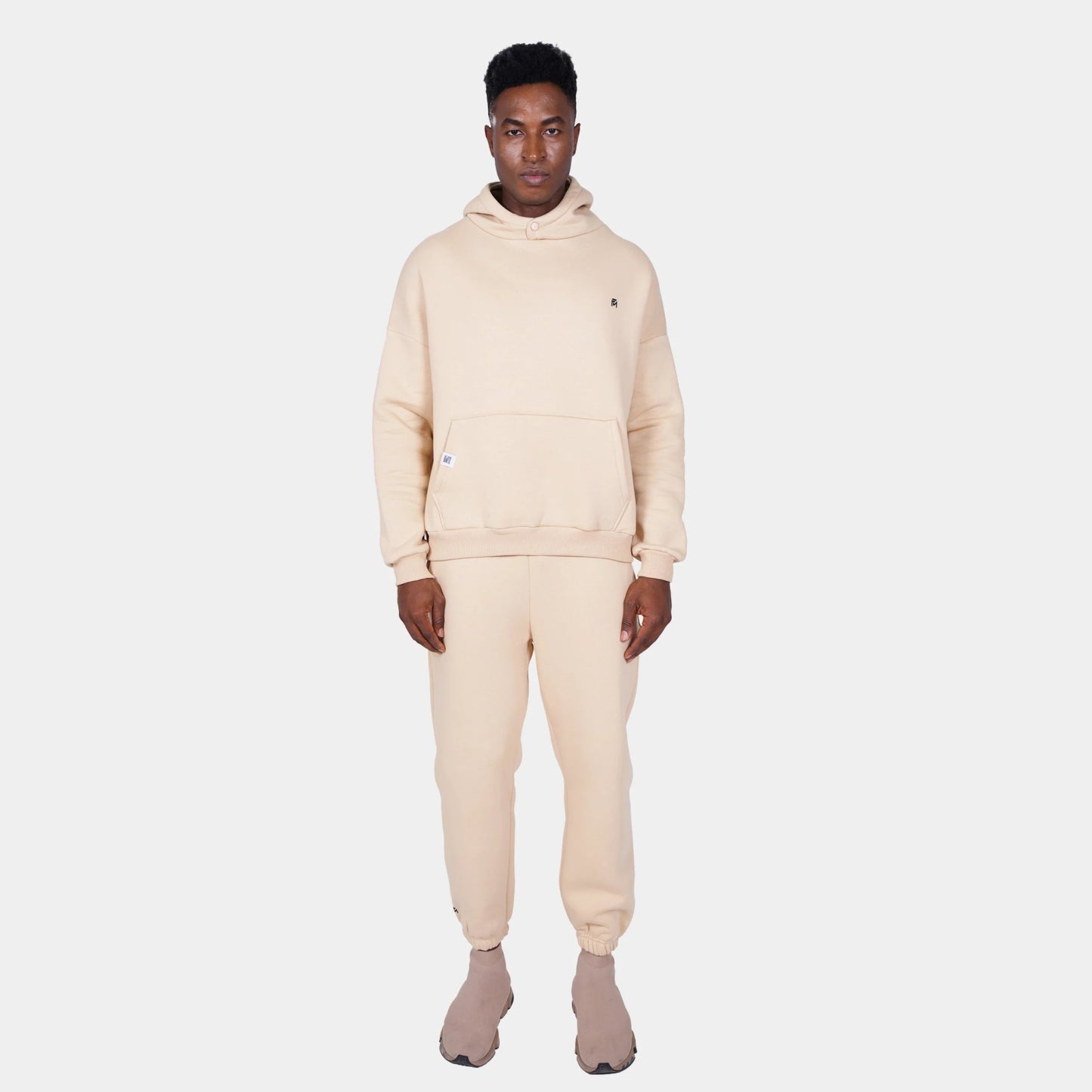 Relaxed Fit Cotton Fleece Hoodie - Flashmob Nation