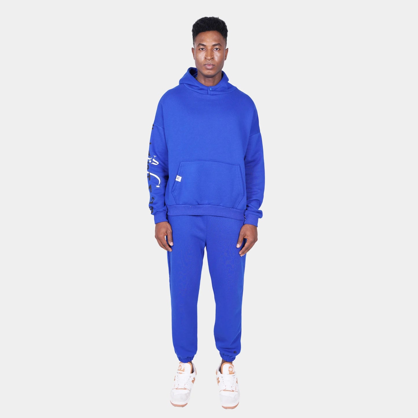 Relaxed Fit Cotton Fleece Hoodie - Flashmob Nation