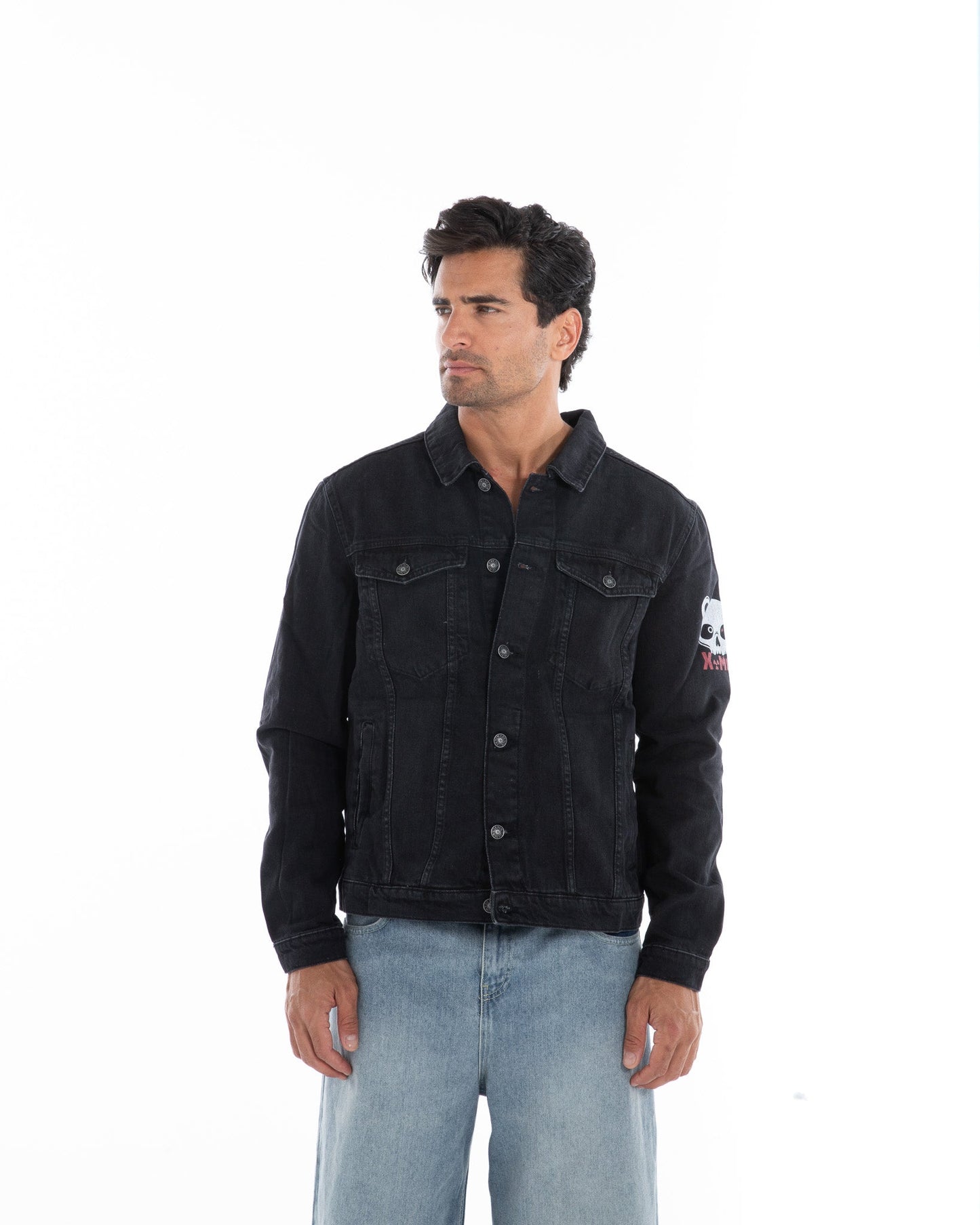 The Teddy Denim Jacket - Flashmob Nation