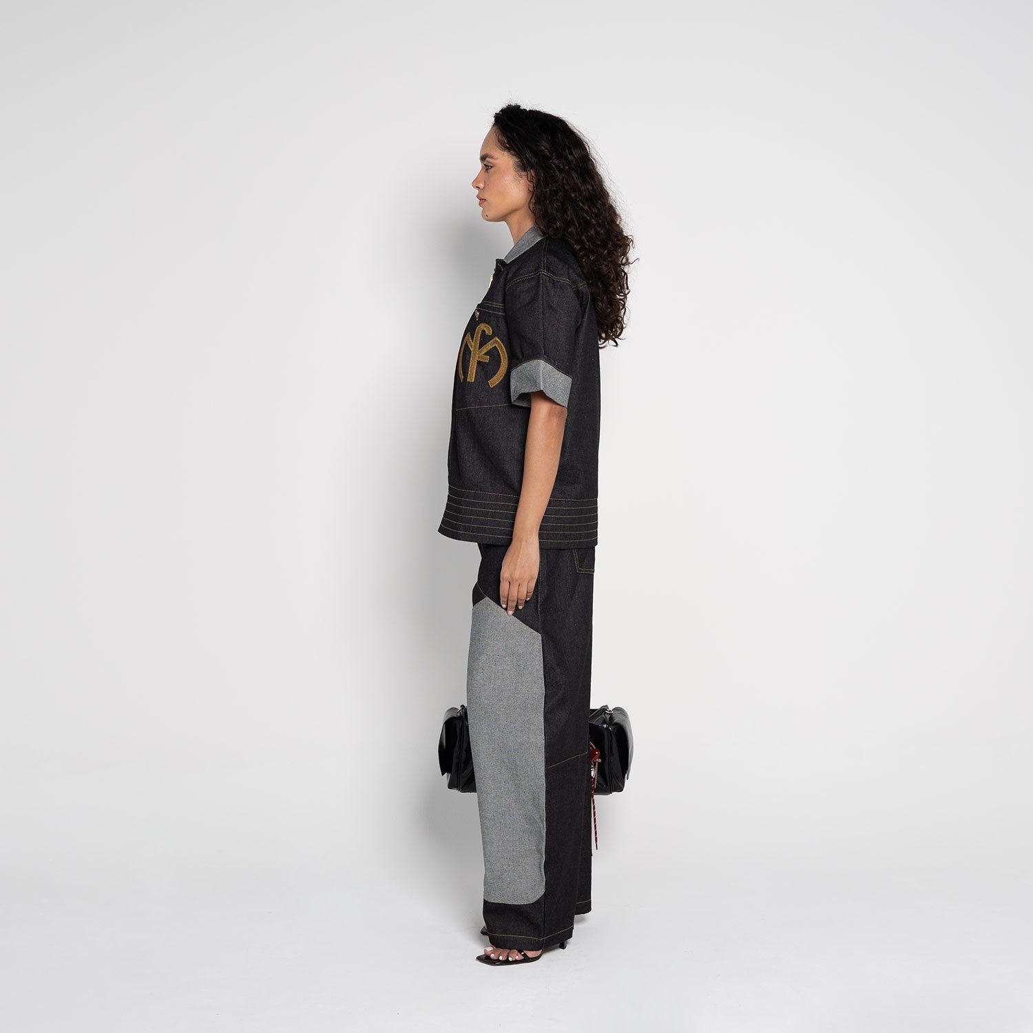 Wesley Denim Short Sleeve Overshirt - Flashmob Nation