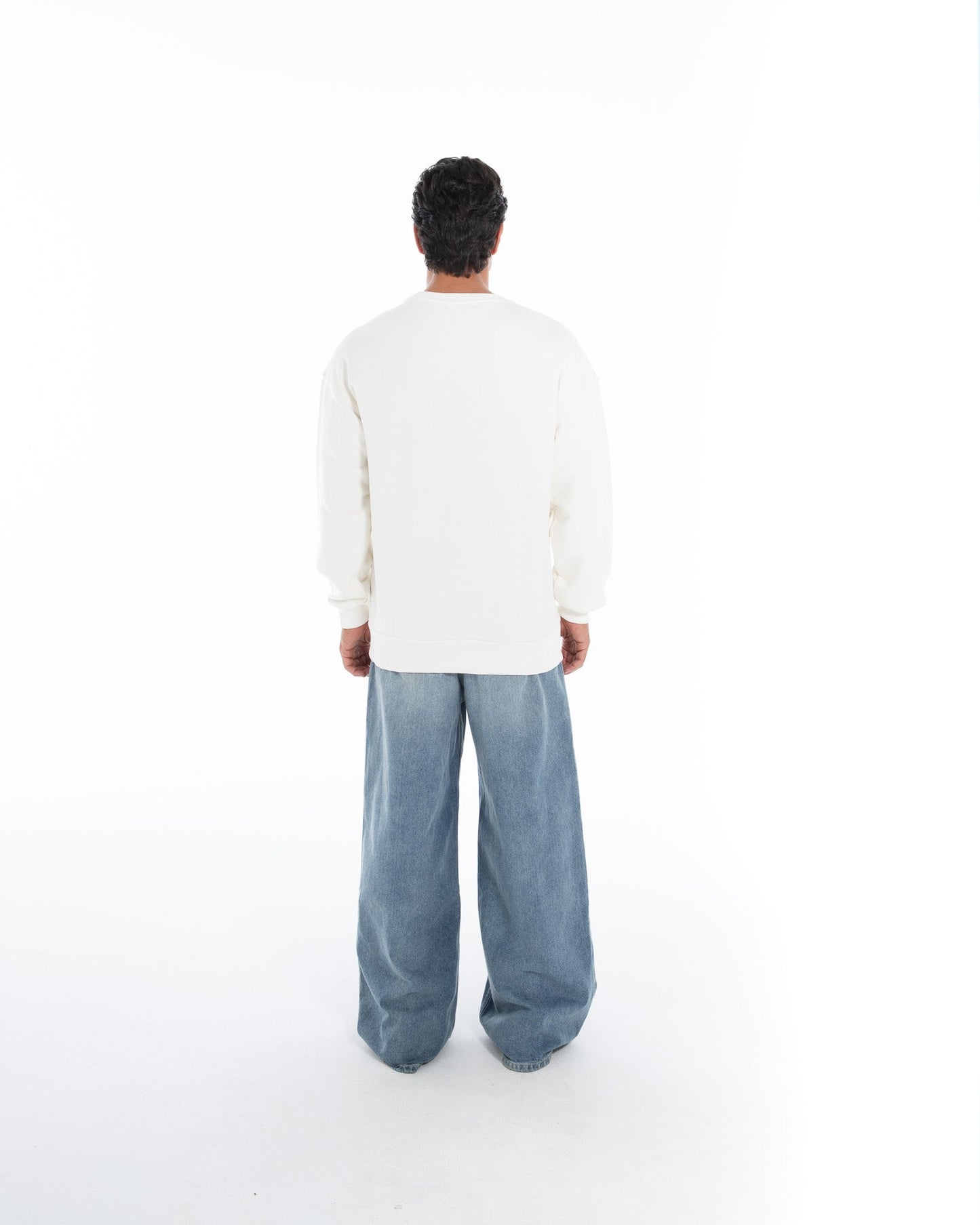 White Sweatshirt - Flashmob Nation