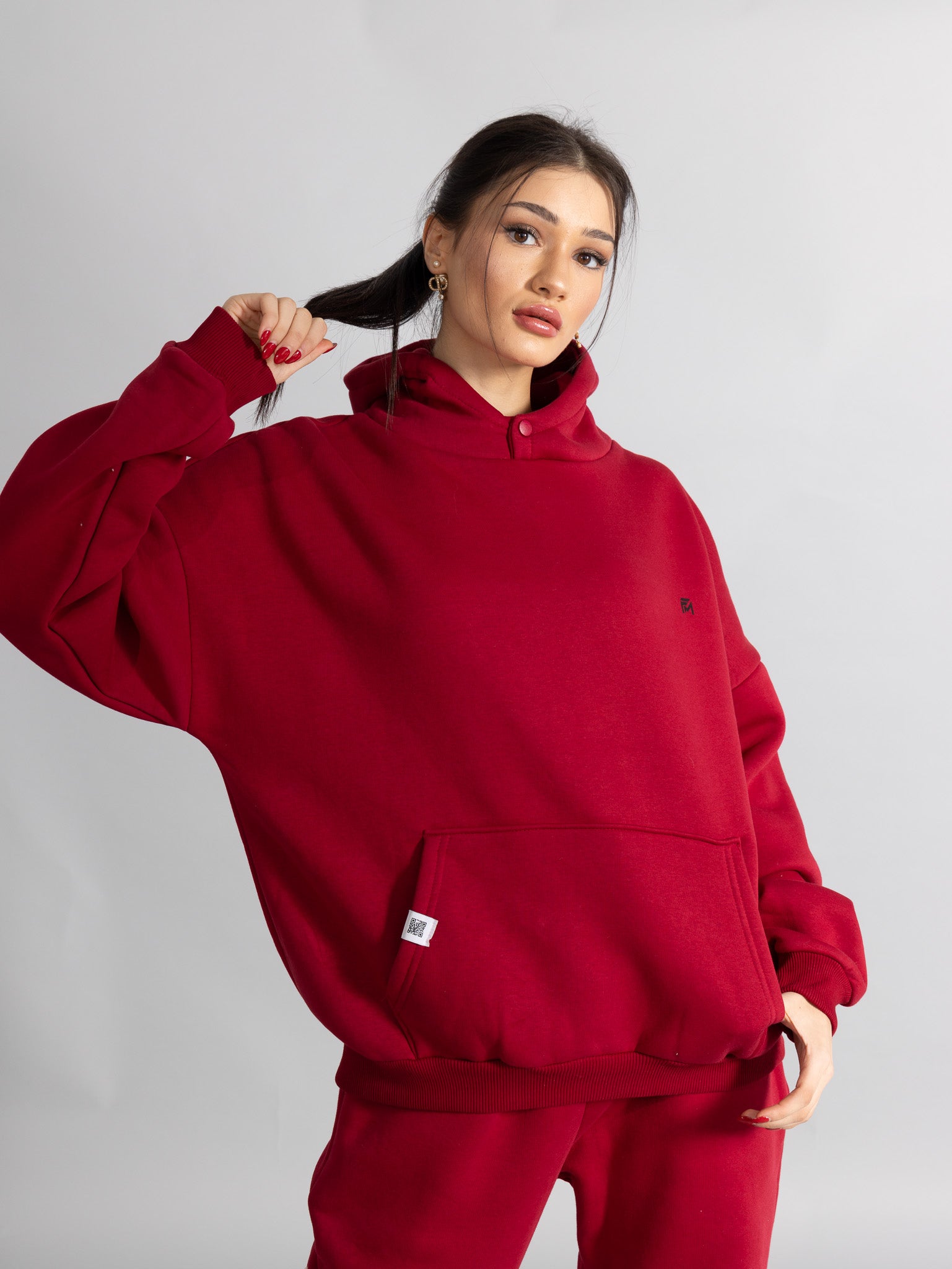 Red Oversized Set