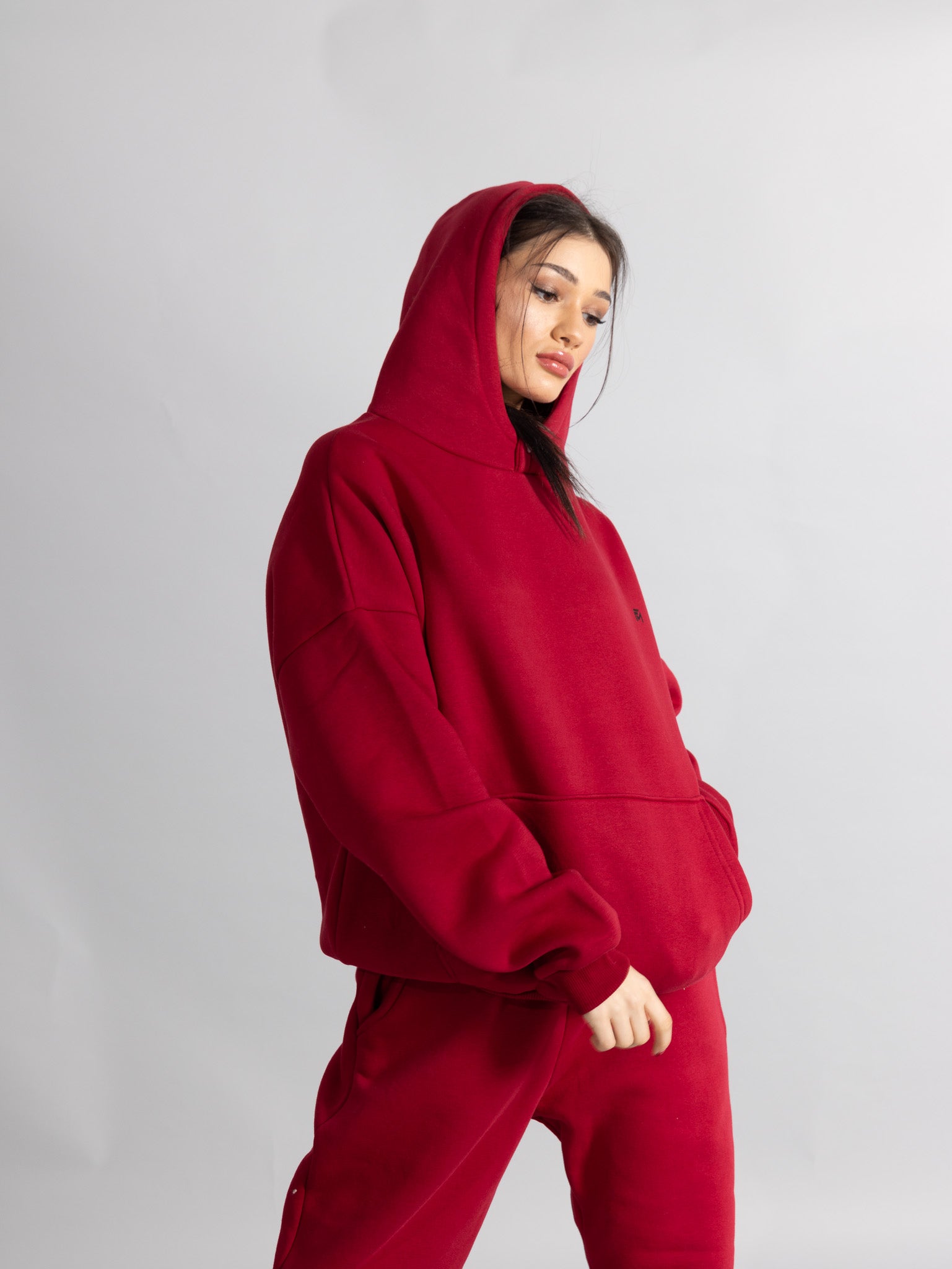 Red Oversized Set