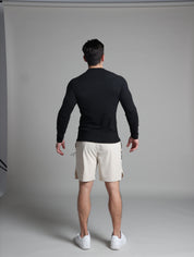 Quarter Zip Long Running Top - Flashmob Nation
