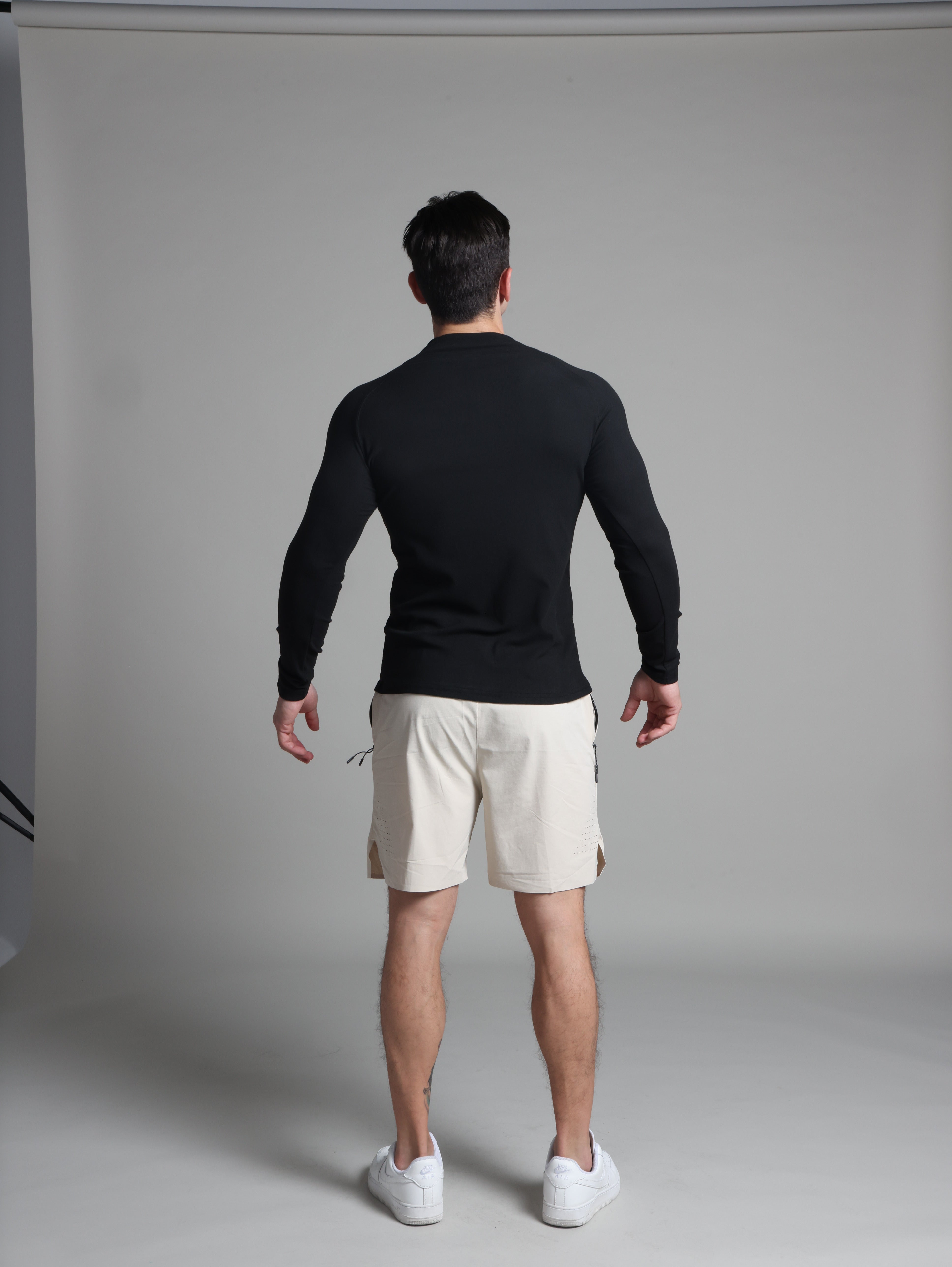 Quarter Zip Long Running Top - Flashmob Nation
