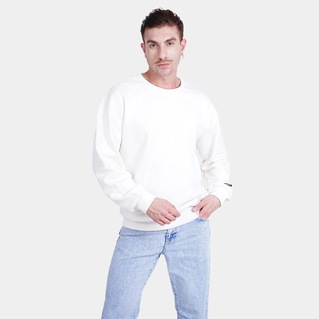 Basic Off White Sweatshirt