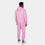 Relaxed Fit Cotton Fleece Hooded Jacket & Sweatpant Set