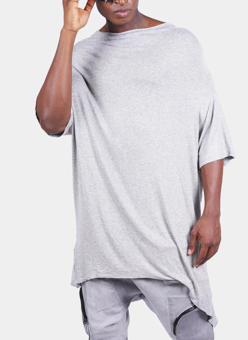 Oversized Asymmetrical T-Shirt for Men – Flashmob Nation - Flashmob Nation