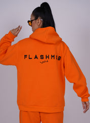 Oversized Printed "FM" Signature Hoodie set