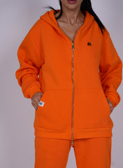 Oversized Printed "FM" Signature Hoodie set