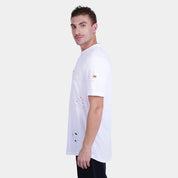 Casual White Printed T-Shirt