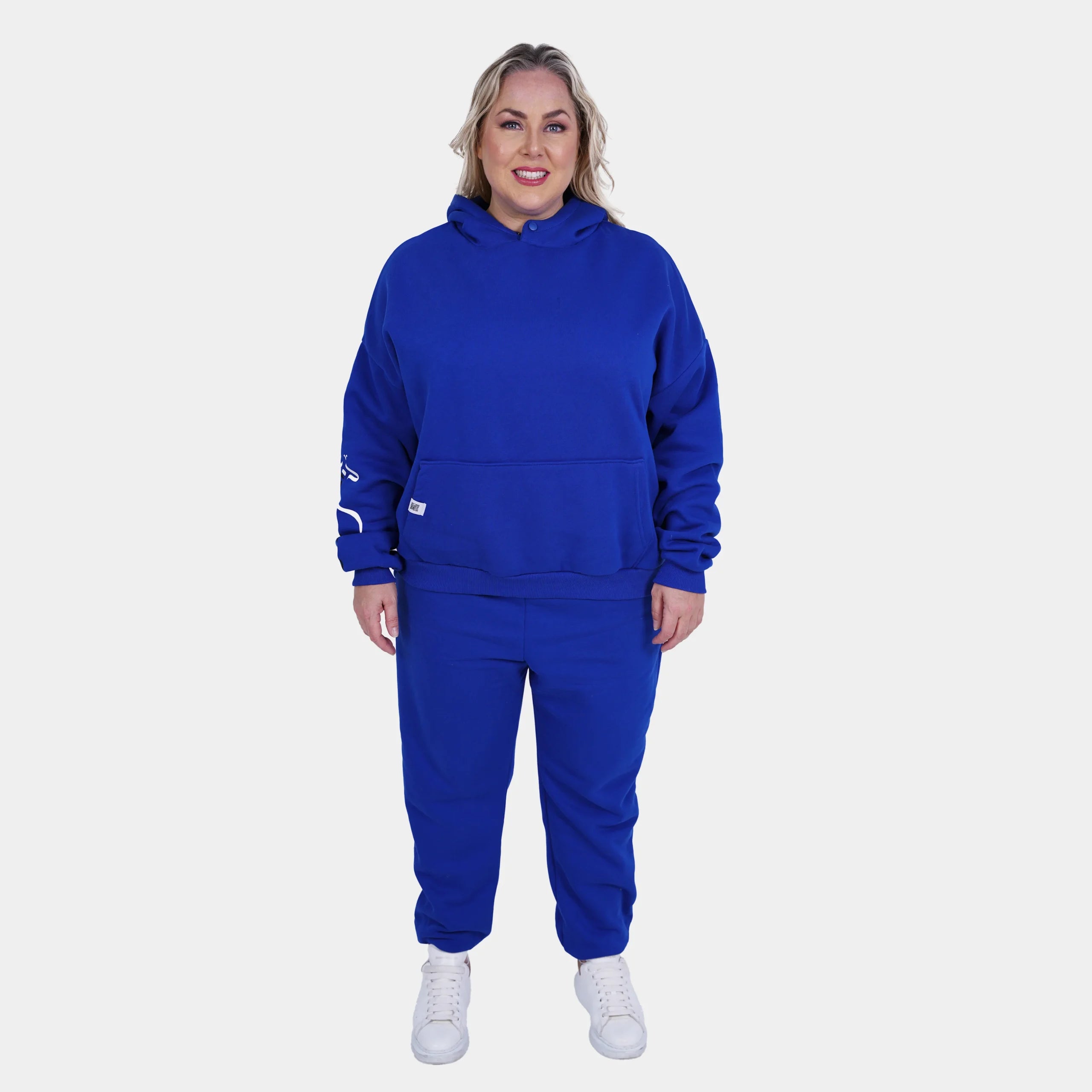 Relaxed Fit Cotton Fleece Hoodie and Sweat pant set