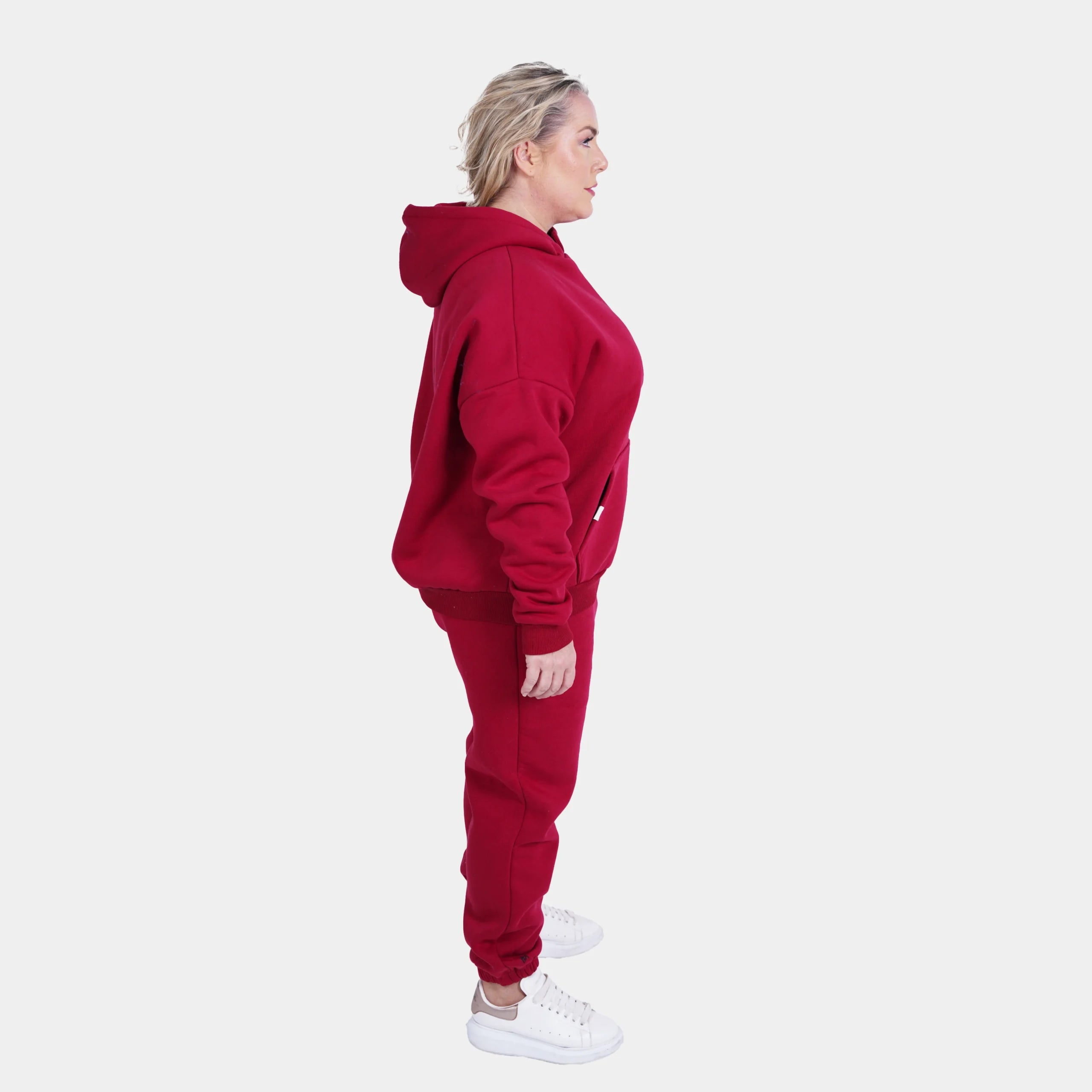 Relaxed Fit Cotton Fleece Hoodie & Sweatpant Set