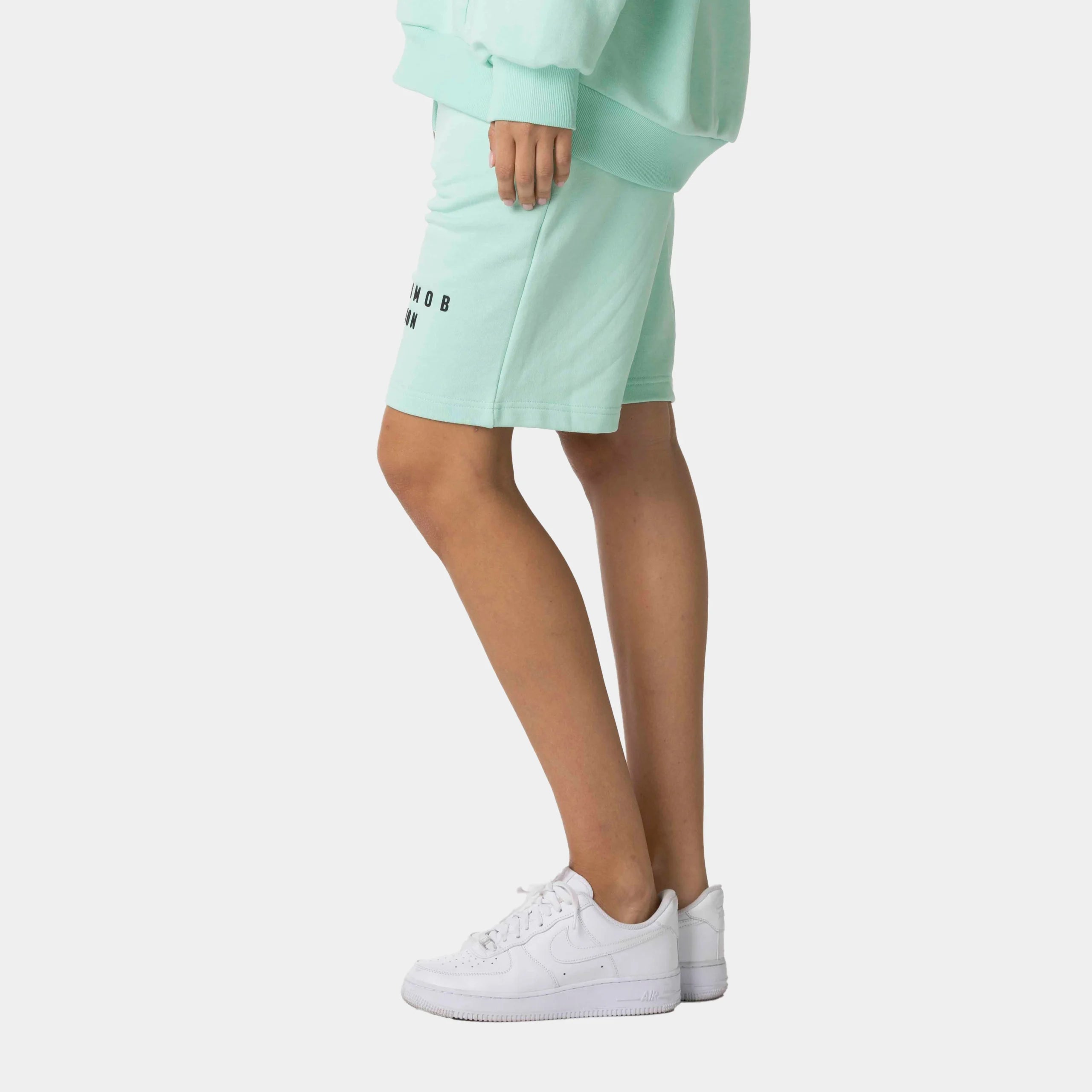 Sage Green Casual Shorts