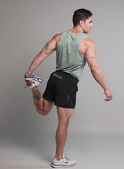 Running Shorts With Built-In Compression Tights - Flashmob Nation