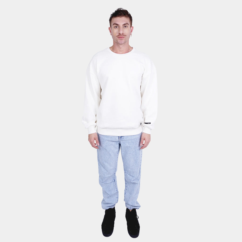 Basic Off White Sweatshirt