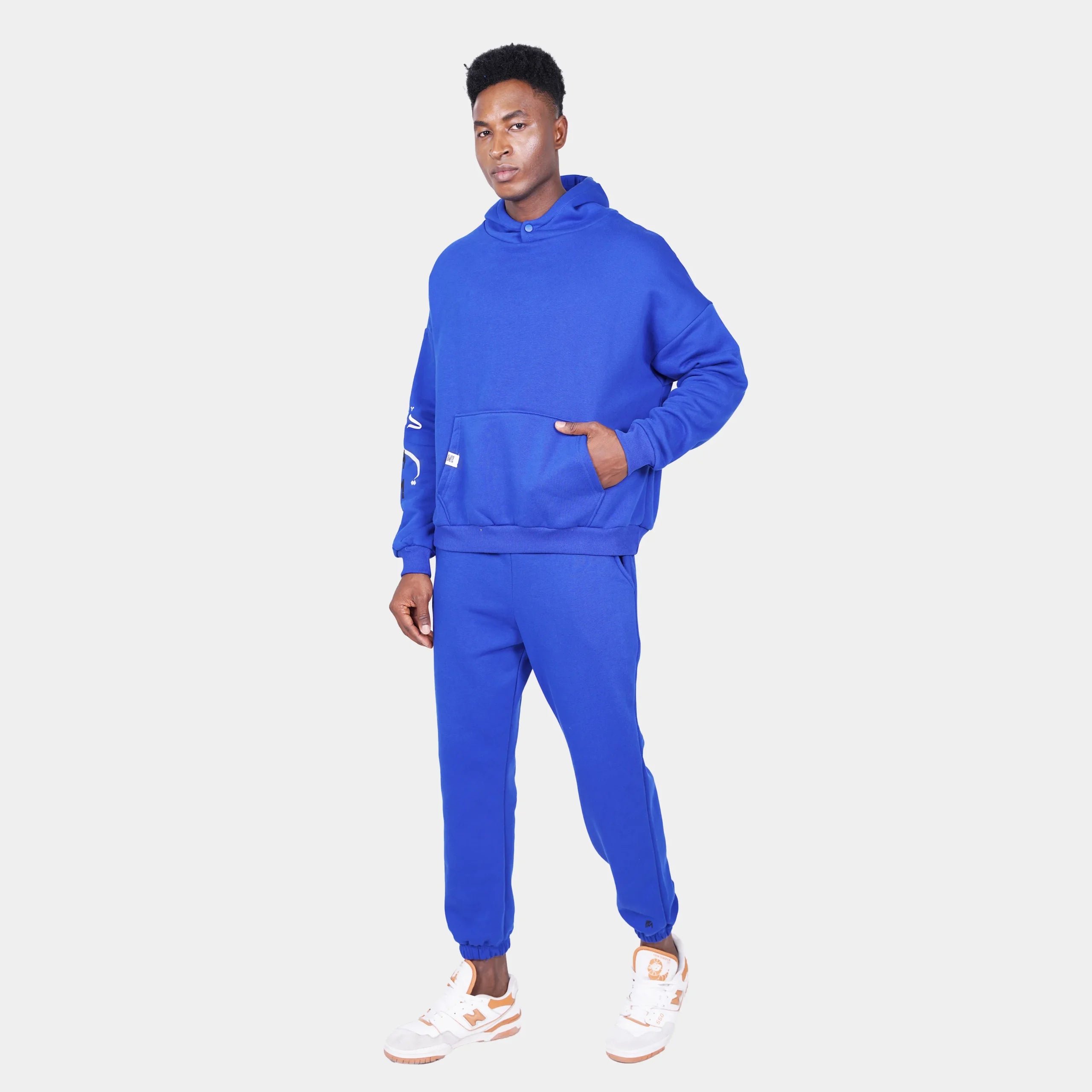 Relaxed Fit Cotton Fleece Hoodie