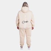 Relaxed Fit Cotton Fleece Hoodie and Sweat pant set